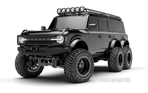 2022 Maxlider Ford Bronco With 6x6 Drive And Body Kit