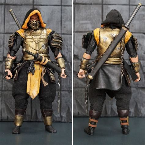 Scorpion Mortal Kombat 2021 Mortal Kombat Custom Action Figure