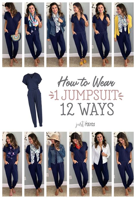 how to wear and style 1 jumpsuit 12 different ways jumpsuit outfit casual black jumpsuit