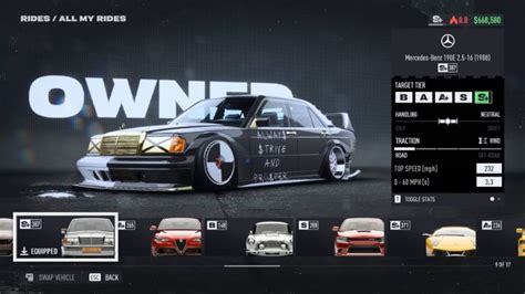 Mercedes Benz E A Ap Rocky Need For Speed Unbound