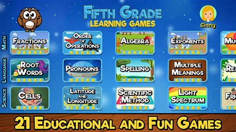 Fifth Grade Learning Games Seappstore For Android