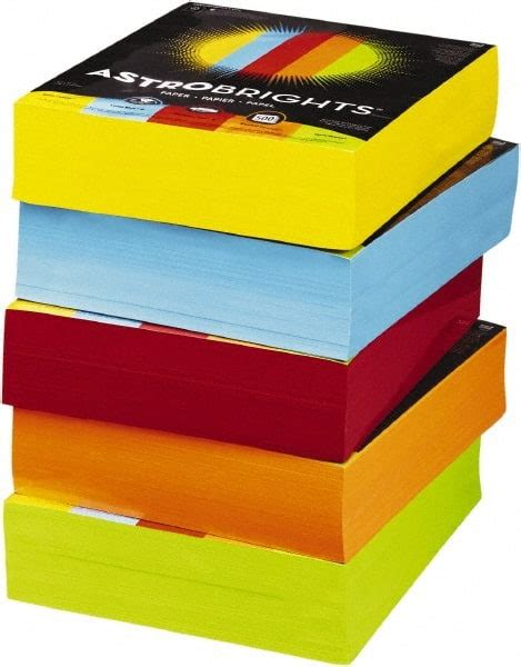 Neenah Paper Assorted Colors Colored Copy Paper 33390899 Msc