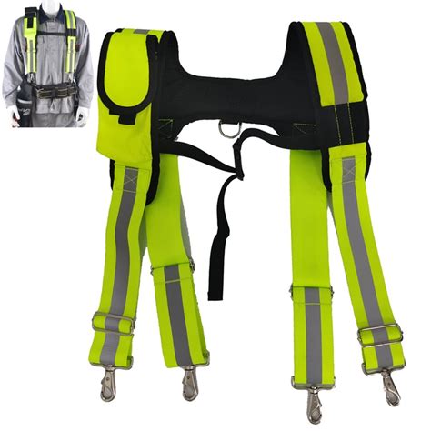 Belt Tool Suspender Hang Tool Bag Less Weight Fluorescent Green