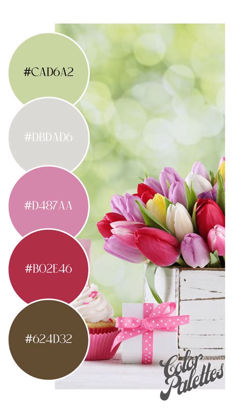 Color Palette Inspired By The Pantone Spring Color Trends