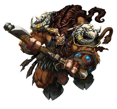 Warcraft Tauren Art By Mikebowden On Deviantart World Of Warcraft In