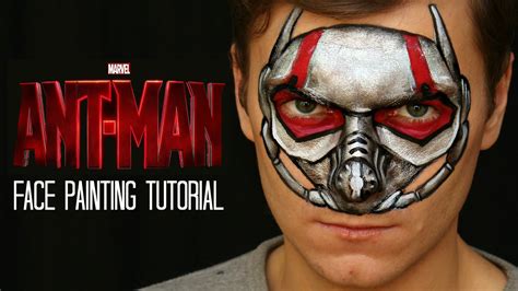 Ant Man Mask— One Stroke Face Painting Tutorial — Грим для детей Face