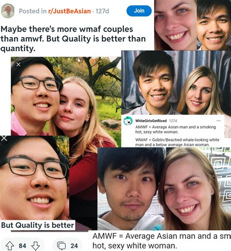 Maybe Theres More Wmaf Couples Than Amwf But Quality Is Better Than