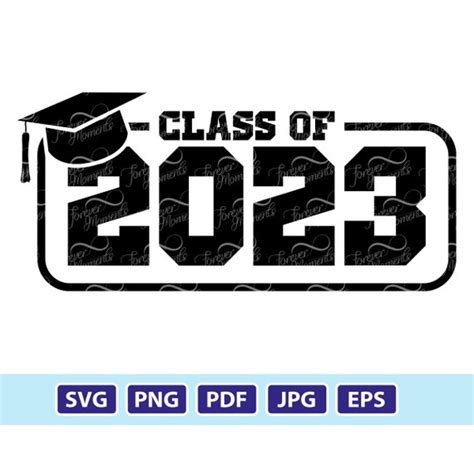 Class Of 2023 Svg Graduation Cap Svg Diploma Svg Graduation Etsy