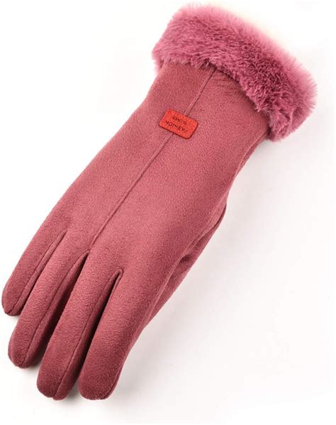 women s winter touchscreen warm driving gloves soft wool winter gloves women girl