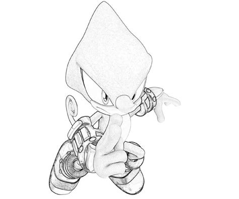 Sonic printable coloring pages 3. Sonic Espio Pages Coloring Pages