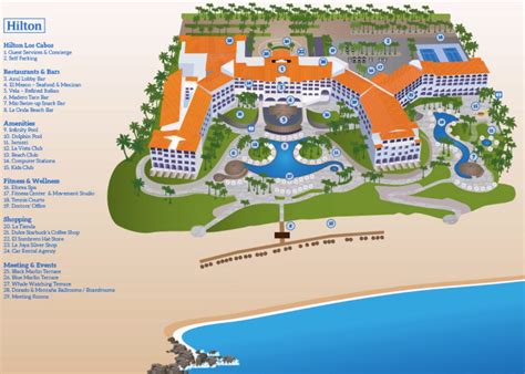 Resort Map Hilton Los Cabos Beach Golf Resort Los Cabos Mexico My Xxx Hot Girl