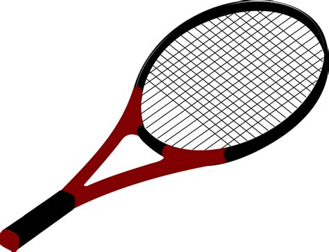 Tennis Raquette Dessin · Images Vectorielles Gratuites Sur Pixabay