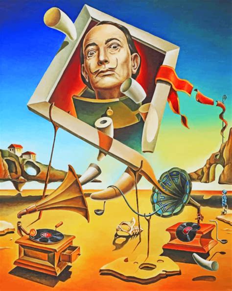 Salvador Dali Paint By Number Num Paint Kit