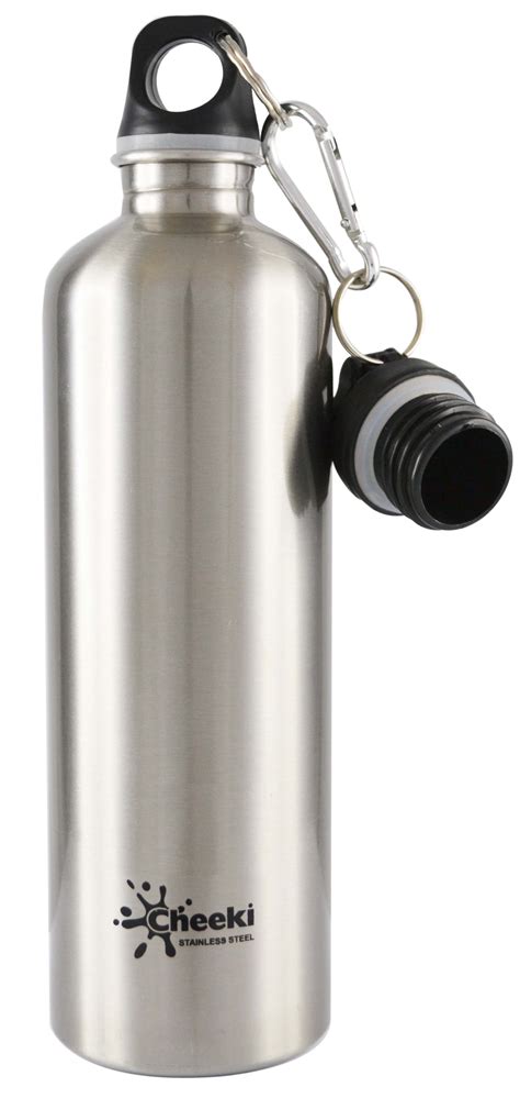 700 ml also available in 950 ml. Fresh Pure Water | Silver Stainless Steel Drinking Bottle