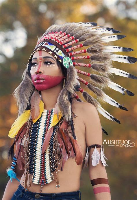 Native American Tribal Makeup History Beauty Fzl99 Native American