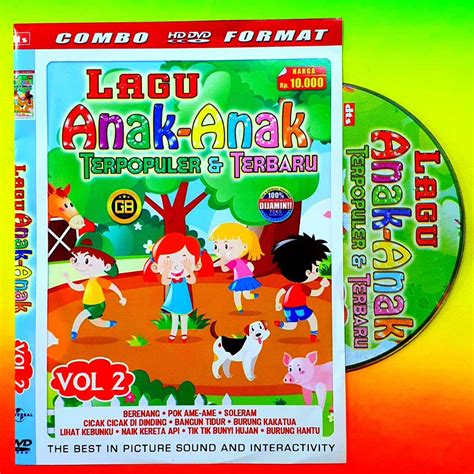 Kaset Dvd Video Musik Lagu Anak Anak Terlaris Sepanjang Masa Lagu Anak