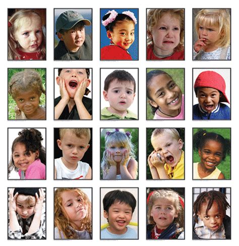 Facial Expressions Flashcards | Speech Therapy | ABA