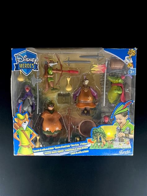 Robin Hood Disney Heroes Famosa Figures Set 2009 Ultra Rare Read Ebay
