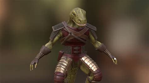 Lizard Man Hashanass Download Free 3d Model By Ian Miller Ianm841