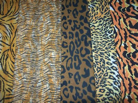 New Animal Print African Safari Fabric Bundles Safari Fat