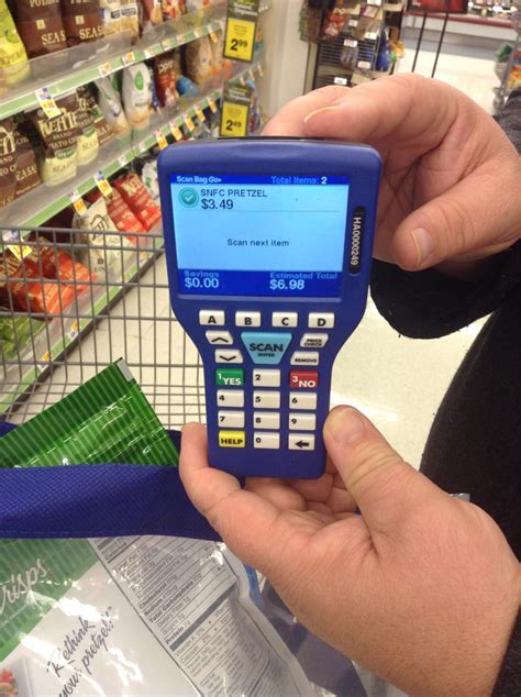 Coming Eventually To A Supermarket Near You Scanning Groceries While