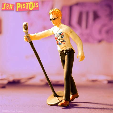 リ・アクション Sex Pistols（セックス・ピストルズ） ジョニー・ロットン ミュージック音楽 スーパー7 イメージ画像4