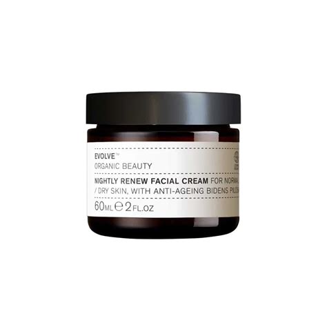 Nightly Renew Facial Cream True Organic Skincare