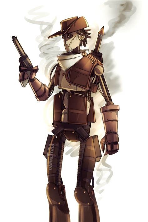 Tf2 1800s Steampunk Bot Scout By Darklitria On Deviantart Steampunk