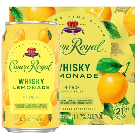 Buy Crown Royal Whisky Lemonade Online Notable Distinction