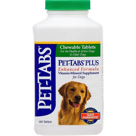 Check spelling or type a new query. Pet-Tabs Plus Chewable Tablets for the Health of Active ...