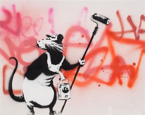 Graffiti Rat Street Art Banksy Banksy Rat Graffiti