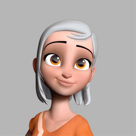 Aia Character Modeled For Animation Mentor She Is A Character From