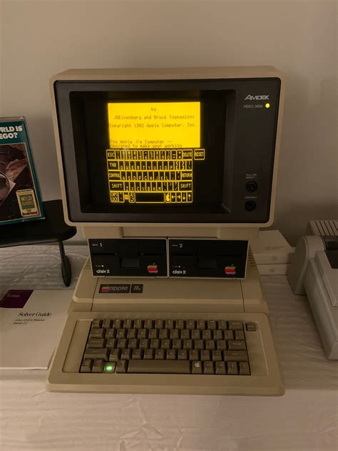 Apple Iie Complete Computer System Includes Many Upgrades And Etsy