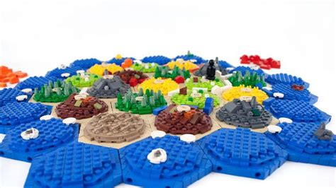 Homemade Settlers Of Catan Board Game Turns Your Sheep Into Lego Bricks