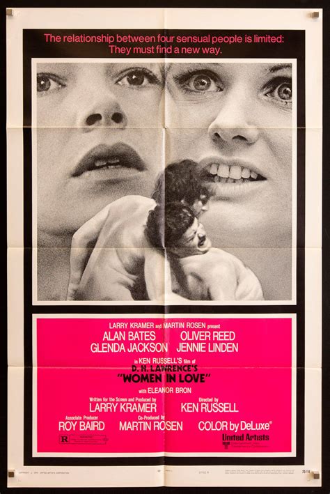 Women In Love Movie Poster 1970 1 Sheet 27x41
