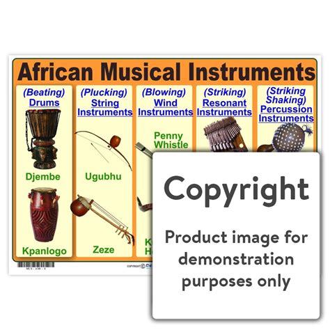 African Musical Instruments — Depicta