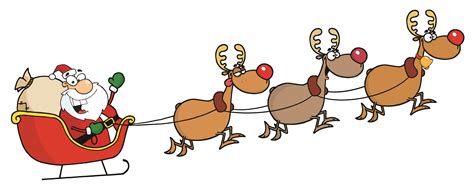 Free Santa Reindeer Cliparts Download Free Santa Reindeer Cliparts Png