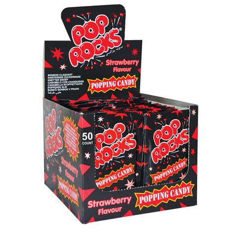 Pop Rocks Popping Candy Strawberry 7g My Sweeties