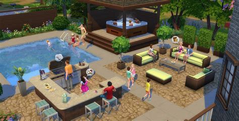 The Sims 4 New Stuff Pack Perfect Patio Gaming And Technology Onehallyu