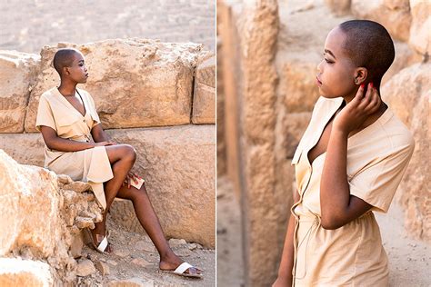 Photoshoot At The Great Pyramids • Alona Koenig
