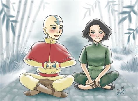 Sokka And Suki By Silviabrujas On Deviantart Avatar Cartoon Avatar