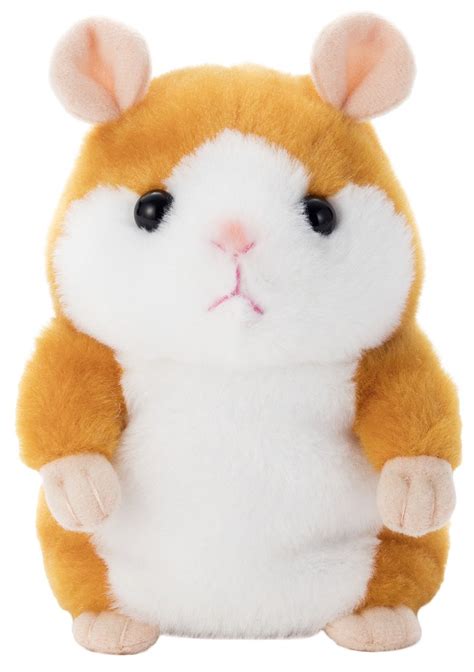 Mimicry Pet Interactive Talking Hamster Plush Toy Ver2 Maple Brown