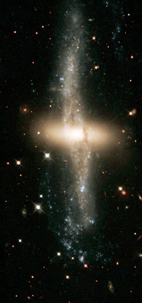 Located About 130 Million Light Years Away Ngc 4650a Is One Of Only