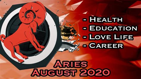 Aries Horoscope August Monthly Horoscopes 2020 In Hindi Preview