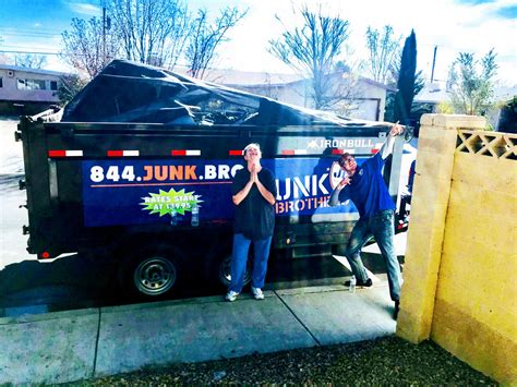 #1 Trash Hauling In Albuquerque - Junk Brothers & Moving