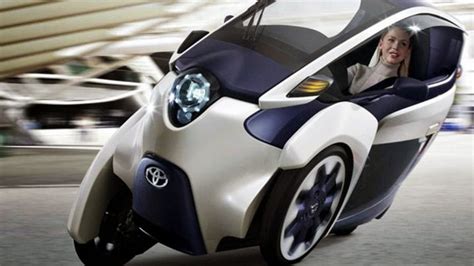 Toyota Unveiled 3 Wheel I Road Car At Ted Knowledge Versus Education
