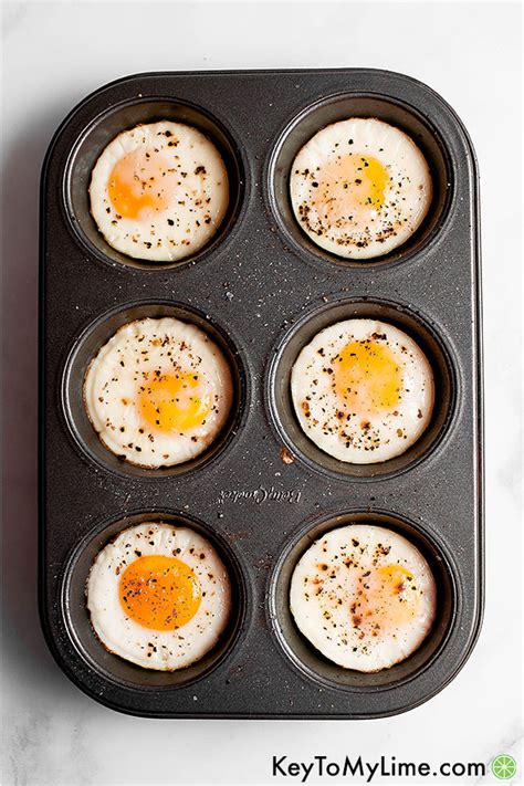 How To Bake Eggs In A Muffin Tin In The Oven Key To My Lime