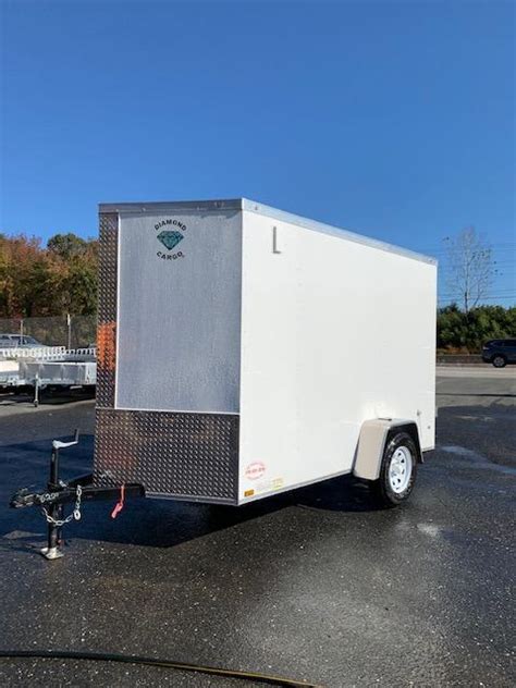 Diamond Cargo 6 X 10 Enclosed Trailer W Cargo Doors 3k New