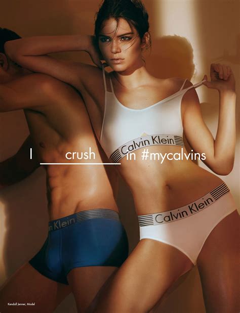 Crushing It In Mycalvins With Model Kendall Jenner For The Spring