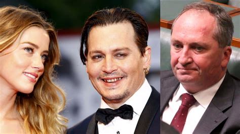 Barnaby Joyce Internet Calls For Johnny Depp Amber Heard Reaction As